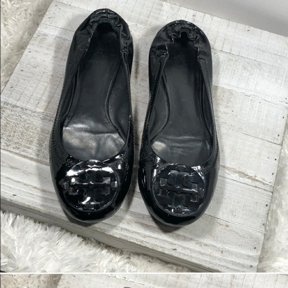 Tory Burch patent leather flats